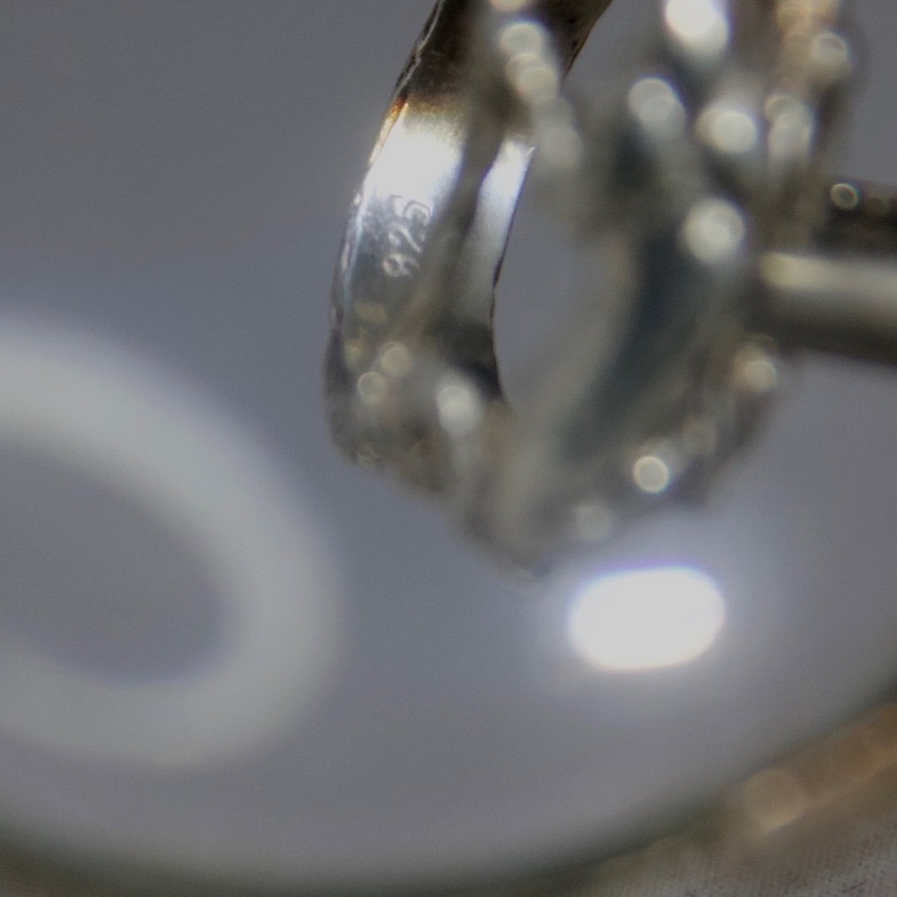 925 Sterling Silver Panther Ring Animal Branch Double Band Size 6.5 Big Cat - Picture 8 of 9